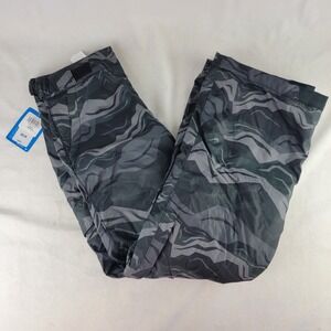 Columbia Ice Slope II Youth Snow Pants Large Waterproof Camo Ski